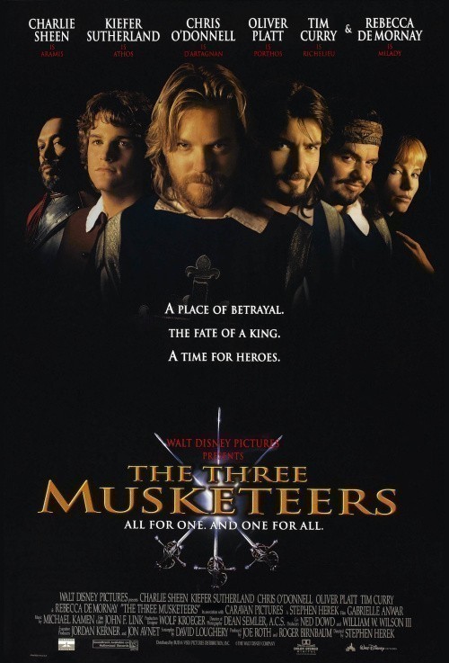 Кроме трейлера фильма Scent-imental Romeo, есть описание Три мушкетера.