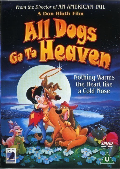 Кроме трейлера фильма Любовь и Хина, есть описание Все псы попадают в рай.