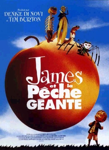 Кроме трейлера фильма Chants populaires n? 5, есть описание Джеймс и гигантский персик.