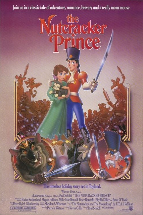 Кроме трейлера фильма Esther, есть описание Принц Щелкунчик.